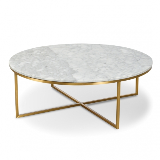 calacatta marble coffee table
